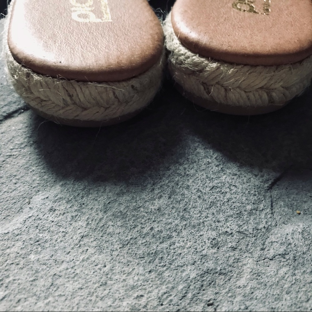 NWOT Picon leather sandals handmade in Spain espadrille - Picture 4 of 8